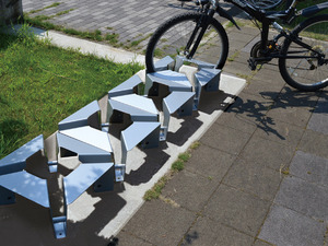 四角で構成されたサイクルスタンド登場！サイクルスタンドD-NAから新製品 画像
