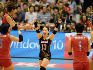 【バレーボールW杯2015】日本、ペルーにストレート勝ち…勝ち点15で3位をキープ 画像