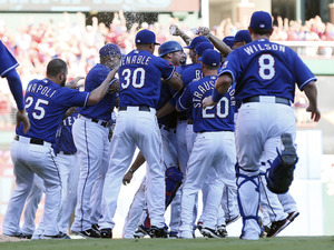 テキサス・レンジャーズ、最終戦で4年ぶりの地区優勝を決める 画像