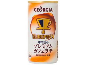 ジョージア ヨーロピアン、専門店のプレミアムカフェラテ発売 画像