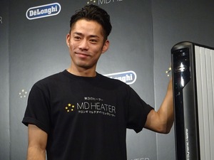 高橋大輔、フィギュアスケートとデロンギ新ヒーターの類似点を語る 画像