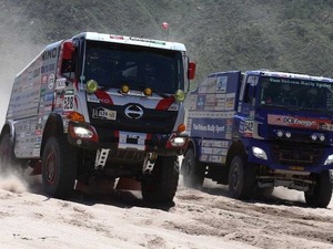 ダカールラリー、日野チームスガワラ2号車がトラック部門総合9位 画像