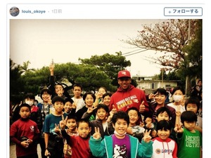 楽天・オコエ瑠偉、子どもの笑顔に「めげずに頑張ろうと思った」 画像