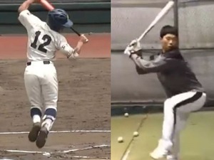 【動画】ヌンチャク球児の再来？新たなるヌンチャク打法の使い手出現 画像