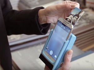 スマホで撮った写真を同時に印刷…スマホケース「Prynt」登場 画像