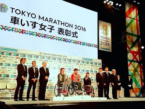 東京マラソン2016、日本の40代車いすレーサーが健闘…