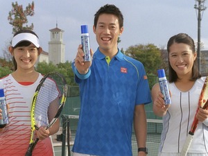 錦織圭がドッキリ仕掛け人に！「エアーサロンパス」テレビCM 画像