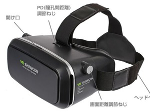 自分のスマホでVR体験！「VR SHINECONヘッドセット」発売 画像