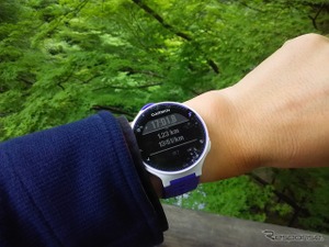 【GARMIN ForeAthlete230J インプレ中編】北陸の加賀温泉郷で使ってみた、記録はいい思い出に 画像