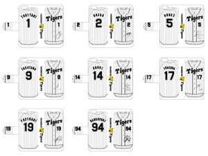 阪神タイガース選手サイン入り「手帳型スマホケース」発売 画像