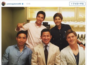 キングカズ会に長友、長谷部らが参加…「アモーレ！と迎えて頂きました」 画像
