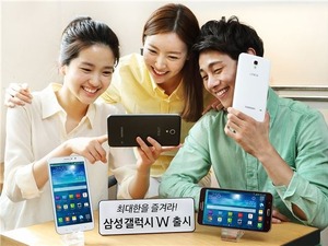 サムスン、7インチの大型スマートフォン「GALAXY W」発売 画像