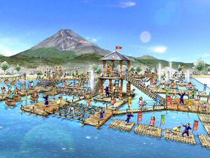 遊園地・ぐりんぱ、水上アスレチック「カッパ大作戦」7/30オープン 画像