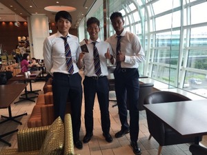 武蔵＆野津田＆中谷、リオ五輪日本代表のバックアップメンバーが「リオへGO！」 画像