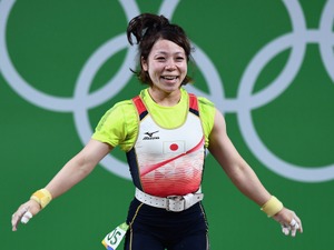 【リオ2016】三宅宏実が銅、女子重量挙げ48キロ級で2大会連続メダル 画像