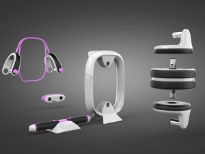 フィットネストレーニングができるIoTトレーニングデバイス「ムーブイット」 画像