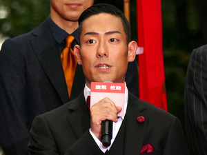 #中村勘九郎、『真田十勇士』屋外イベントに登場　#台風10号接近も雨降らず「奇跡ですよ」 画像