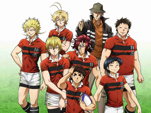 ラグビーアニメ『ALL OUT!!』とGIRBERTのコラボボール発売 画像