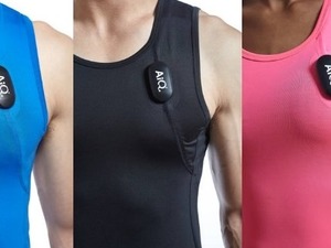 着るだけで心拍数を計測するシャツタイプの活動量計「バイオマン」発売 画像