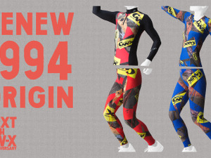 コンディショニングウェア「CW-X」が1994年復刻デザインを限定発売 画像