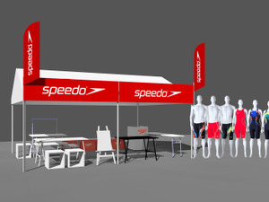 FINA競泳ワールドカップ東京大会、Speedoが特設ブース出展 画像