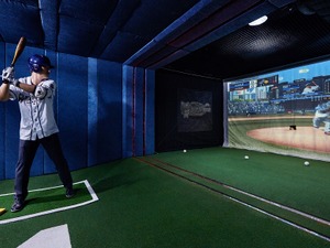 シミュレーション野球システム導入のバッティングセンター「リアル野球ゾーン」 画像