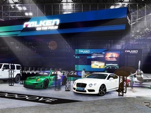 ターンテーブルのようにタイヤをまわす！？映像と音楽でタイヤの個性を体感…東京オートサロン2017 画像