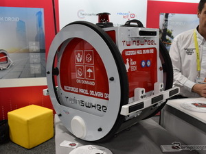 自動走行荷物運搬ロボット…TwinswHeel 画像