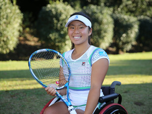上地結衣、全豪オープン車いすテニス女子シングルスで初優勝 画像