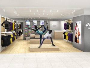 アシックス、初のウイメンズ専用直営店をマロニエゲート銀座2にオープン 画像