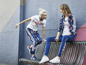 アディダス ネオ、フラワープリントをあしらった「FLOWER PRINT COLLECTION」 画像