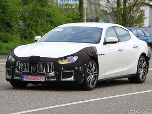 マセラティ ギブリ、改良新型は超攻撃的デザイン採用!? 画像