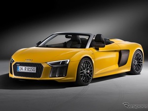 『アウディ R8スパイダー 新型』高性能オープンスポーツ、2618万円で販売開始 画像