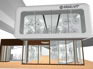 ジャイアントが7月に女性を意識した自転車店を出店 画像