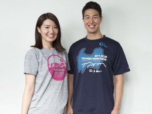 ゴールドウイン、富山マラソン大会公認グッズ発売 画像