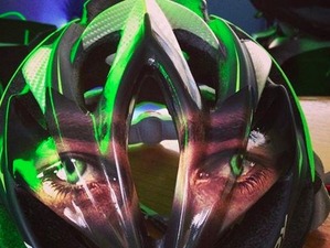 【ツール・ド・フランス14】眼力抜群！サガンのヘルメット 画像