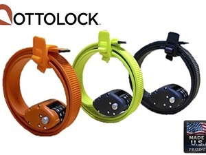 軽量・堅牢・コンパクトな自転車用ロック「OTTOLOCK」がクラウドファンディング開始 画像