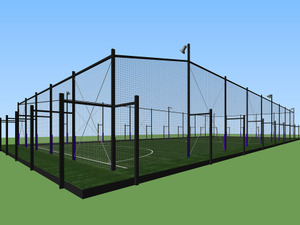 京急百貨店屋上にフットサルコートが2月中旬オープン 画像