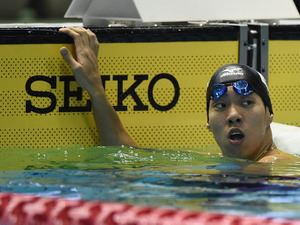 東京五輪でメダルが期待される早稲田大水泳部の”Wワタナベ”…最後の六大学対抗戦を優勝 画像