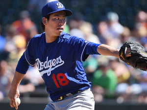 前田健太、ジャイアンツに3回途中1失点3K…体調不良から回復 画像