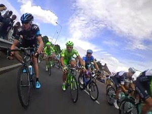 【ツール・ド・フランス14】ロンドンゴールを選手目線で！スピード感が体感できるオンボードカメラ動画 画像