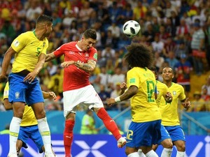 W杯向け新髪型のネイマール不発…ブラジルvsスイスはドロー決着！ 画像