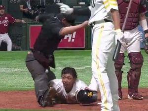 ソフトバンク連敗ストップ…柳田悠岐12号決勝弾で借金生活免れる…楽天は則本昴大が踏ん張れず 画像