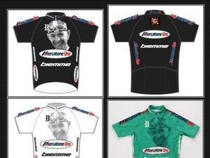 マルコ・パンターニ記念ジャージに白と黒が登場 画像