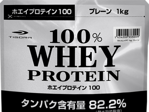 1kgあたりタンパク含有量82.2%のホエイプロテイン「WHEY PROTEIN100」発売 画像