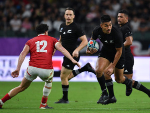 オールブラックス、ヒューストン・ロケッツの選手たちと交流　夢の共演に反響 画像