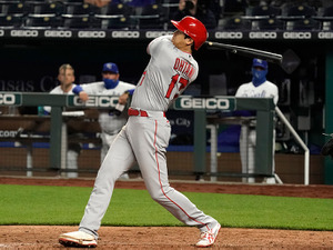 【MLB】大谷翔平、衝撃の「ロケット」二塁打　打球速度191.5キロ超えは史上5人目 画像