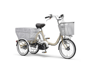 積載性、安定追求の三輪電動アシスト自転車「PAS ワゴン」2014年モデル 画像