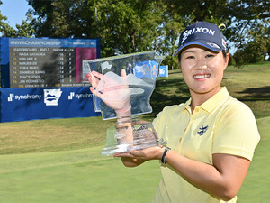 【ゴルフ】畑岡奈紗が「パワースポット」で米ツアー5勝目　岡本綾子、宮里藍に続く日本女子歴代3位 画像
