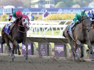 【BCディスタフ】日本調教馬マルシュロレーヌが大金星　矢作厩舎はラヴズオンリーユーに続く同日BC2勝目 画像